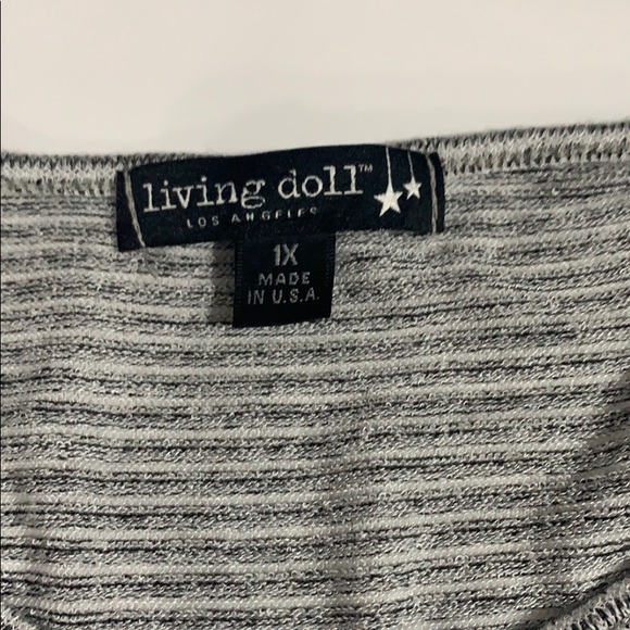 👚2/$15 Living Doll Long Sleeved Tunic - Picture 5 of 5